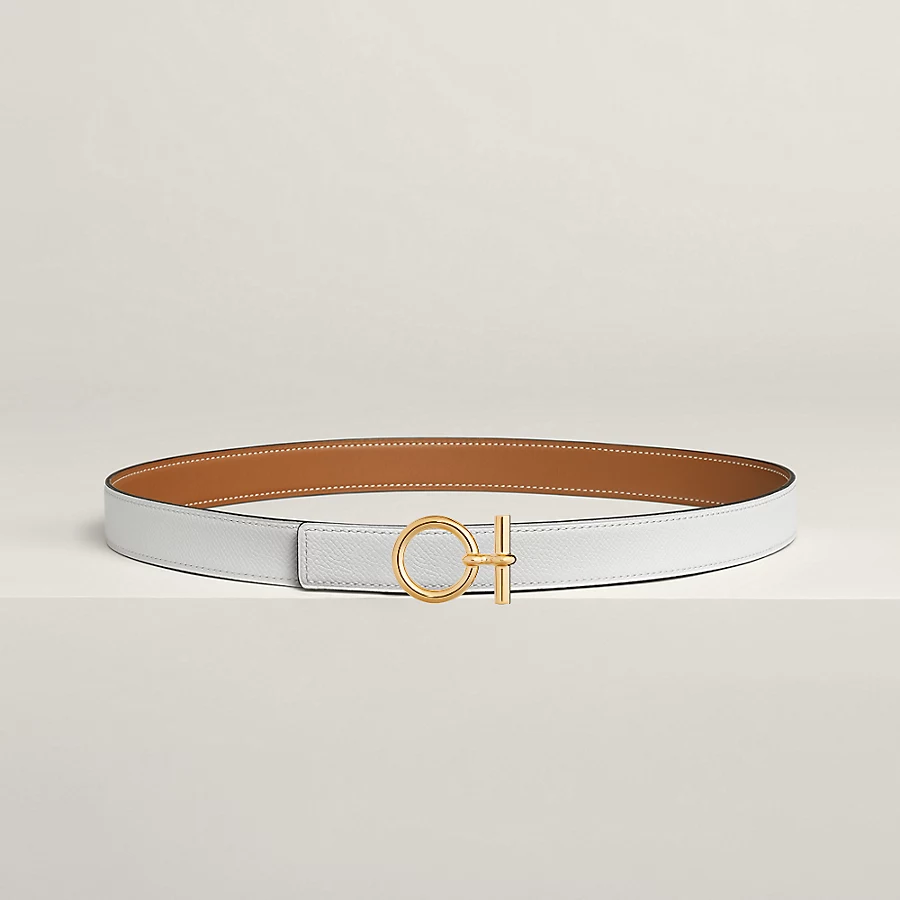 Flot belt buckle & Reversible leather strap 24 mm - Image 2